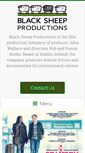 Mobile Screenshot of blacksheepproductions.ie